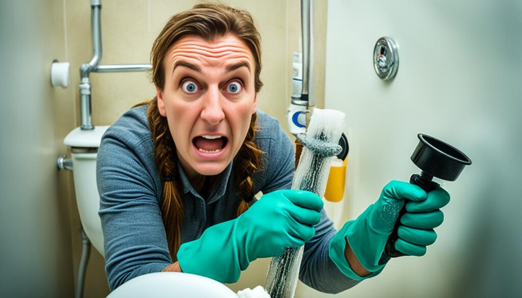 desentupir vaso sanitário